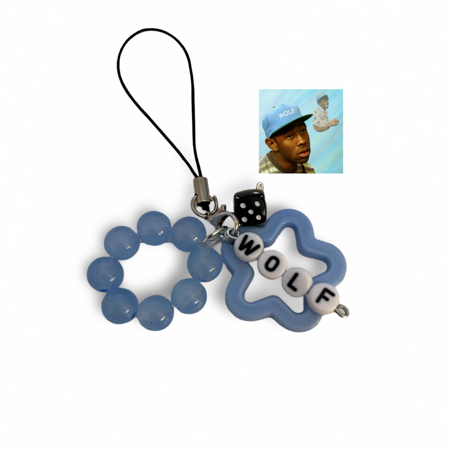 Wolf Phone Charm